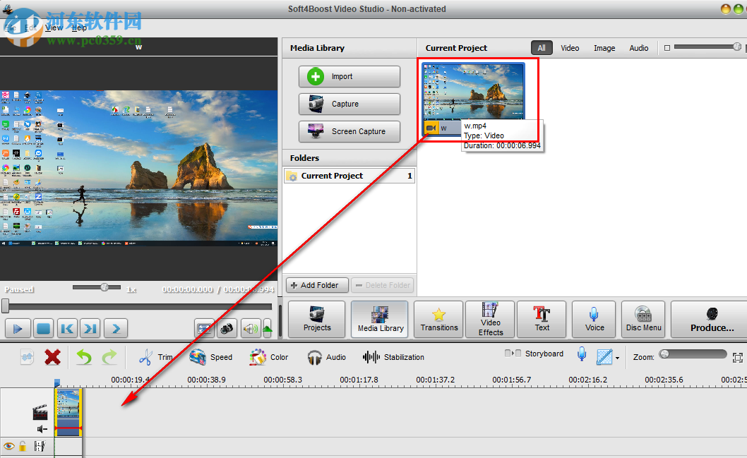Soft4Boost Video Studio编辑视频画面滤镜特效的方法教程