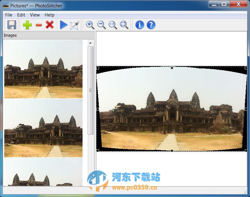 全景照片合成软件(Teorex PhotoStitcher) 2.0 特别版