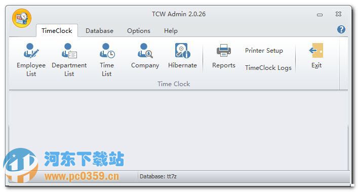 员工上班时间管理软件(ZPAY TimeClockWindow)