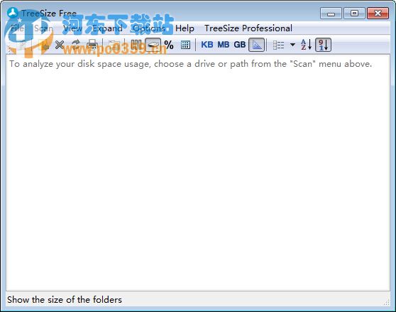 TreeSize Free(文件占用大小搜索) 4.2.1.740 官方版