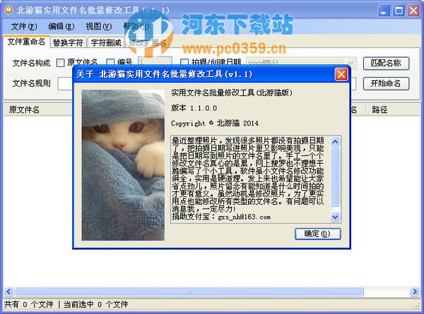 实用文件名批量修改工具 1.3 绿色版