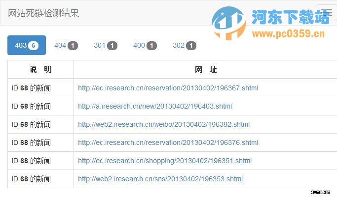 啄木鸟网站死链检测工具 1.0 绿色版