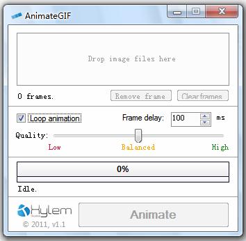 AnimateGif(gif动画制作工具) 1.1 绿色免费版