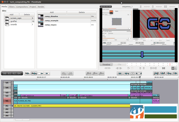 Flowblade(多轨非线性视频编辑器) 0.10.0 官方版