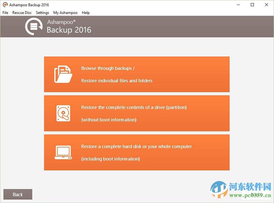 Ashampoo Backup(<a href=https://www.pc0359.cn/zt/systembackup/ target=_blank class=infotextkey>系统备份还原</a>) 12.04 免费版