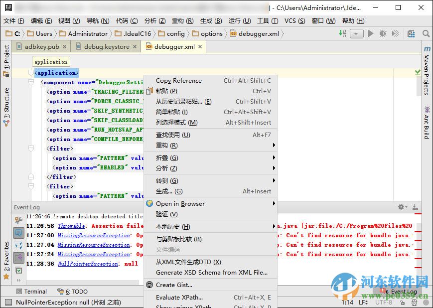 IntelliJ IDEA 16 2016.1.2 汉化中文版