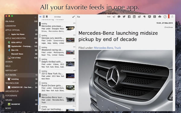Aktuell Lite for mac版 2.5