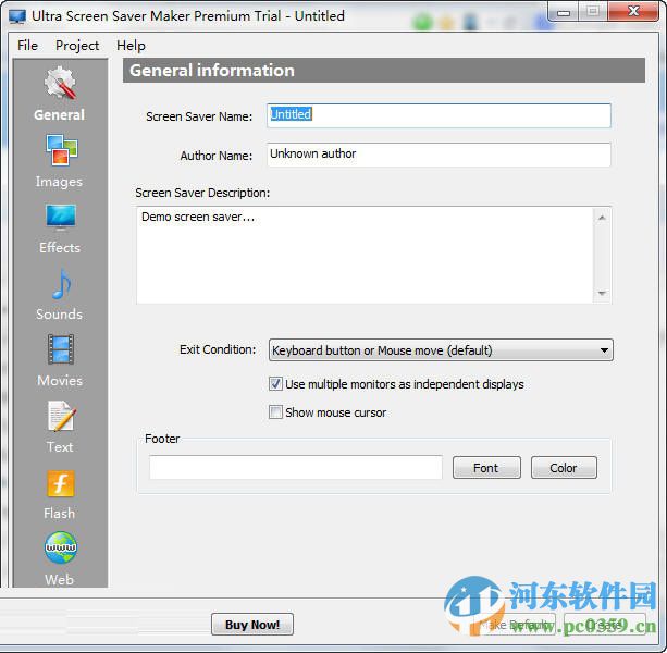 Ultra Screen Saver Maker (屏幕保护制作软件) 3.6.2 官方版