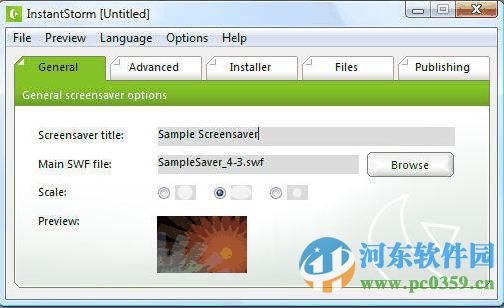 InstantStorm(动态屏保制作) 2.0.1.0 官方版