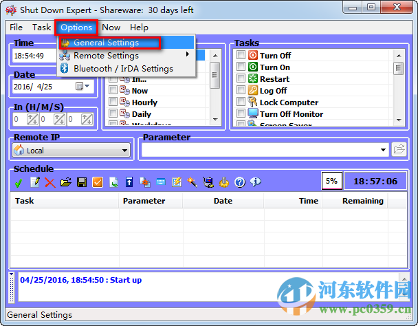 Shut Down Expert(定时开关电脑) 5.17 官方中文版