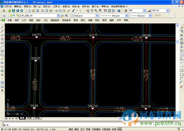 鸿业城市规划设计软件HY--CPS