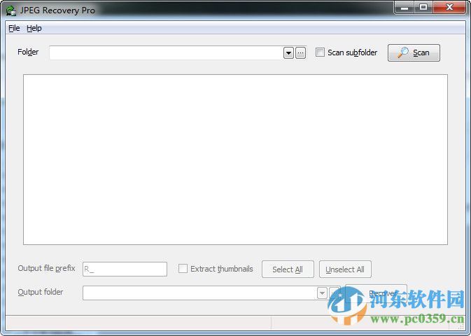 jpeg recovery pro(<a href=https://www.pc0359.cn/zt/zphf/ target=_blank class=infotextkey>图片恢复</a>) 6.0 绿色免费版