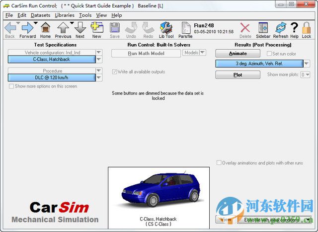 CarSim8.2(车辆动力学的仿真软件) 中文破解版