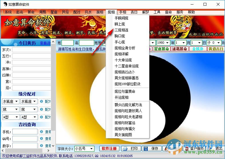如意算命软件下载 1.0 绿色特别版