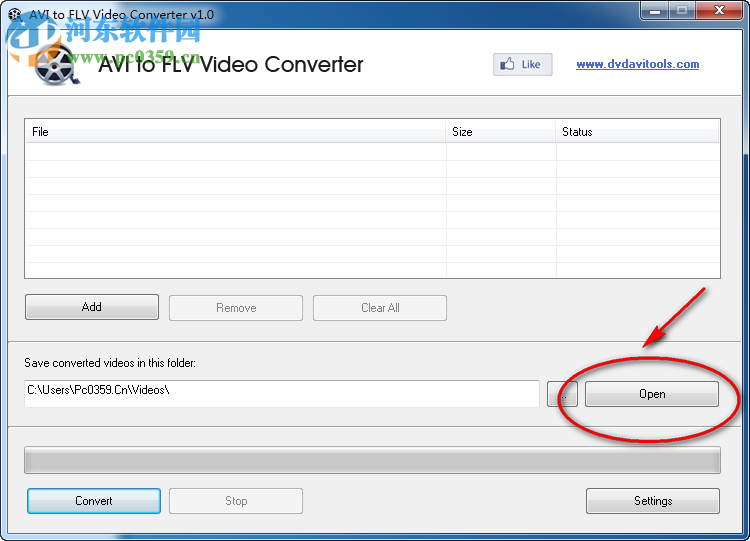 avi转flv格式转换器(AVI to FLV Video Converter) 1.0 免费版