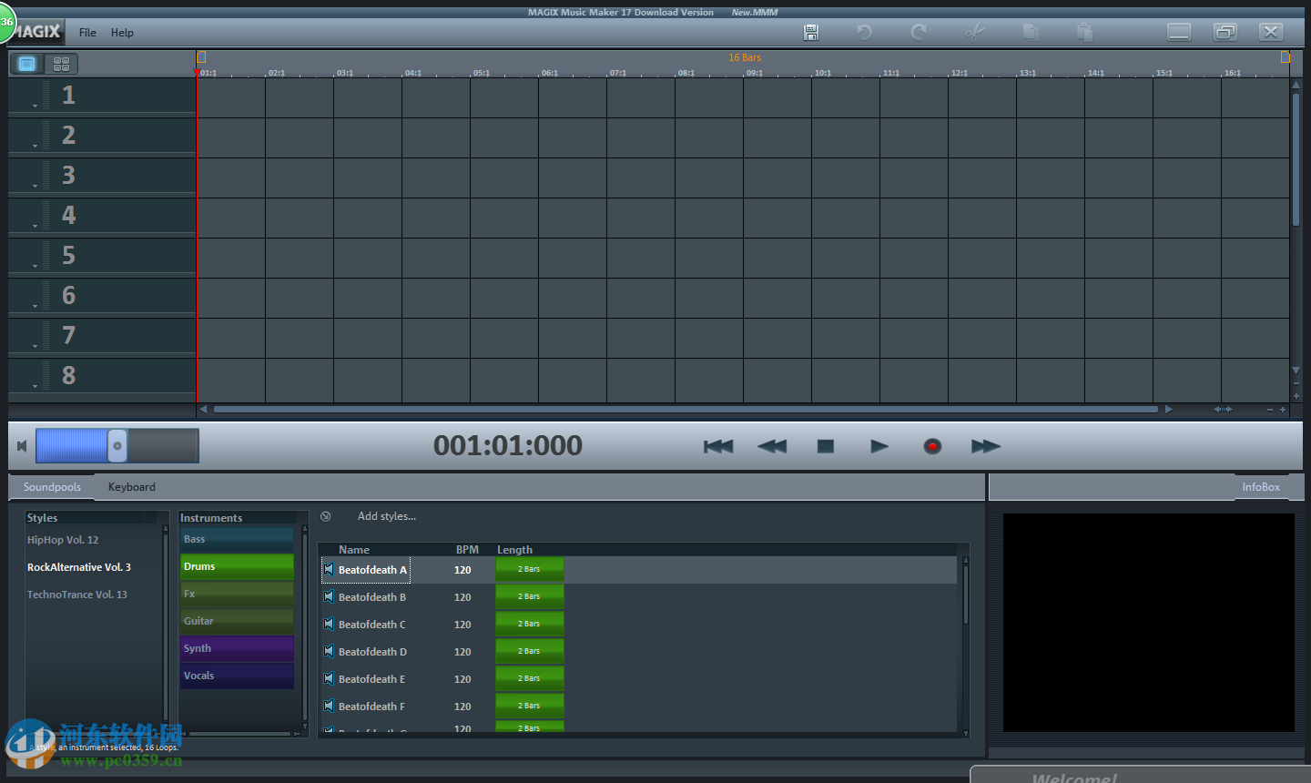 Magix Music Maker (Magix音乐创作软件)下载 2017 汉化版