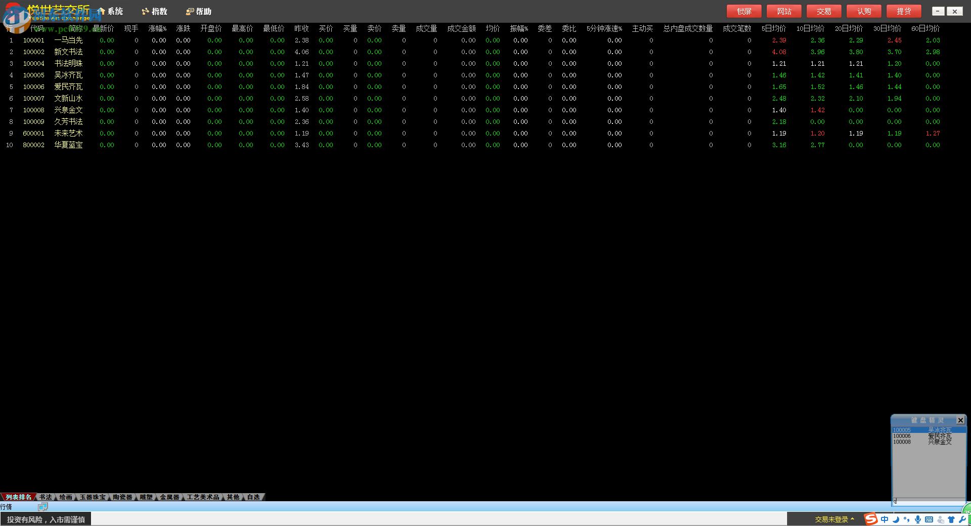 上海悦世文化艺术品产权交易所下载 1.0 官方版