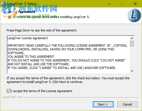 LangOver(快速翻译软件) 5.8.2 官方版