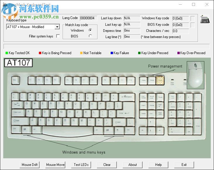 PassMark KeyboardTest下载(<a href=https://www.pc0359.cn/y/jianpancs/ target=_blank class=infotextkey>键盘测试</a>) 3.2.0 绿色汉化版