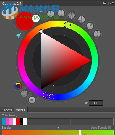 coolorus cc2017下载(色环插件) 绿色版