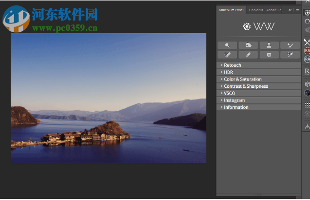millenium photoshop panel 中文版 支持cc2017