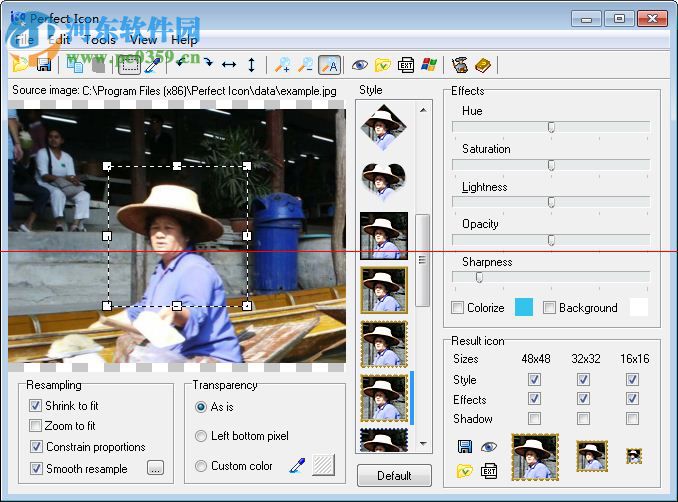 perfecticon汉化版(<a href=https://www.pc0359.cn/zt/ico/ target=_blank class=infotextkey>ico图标</a>制作)下载 2.41 免费版