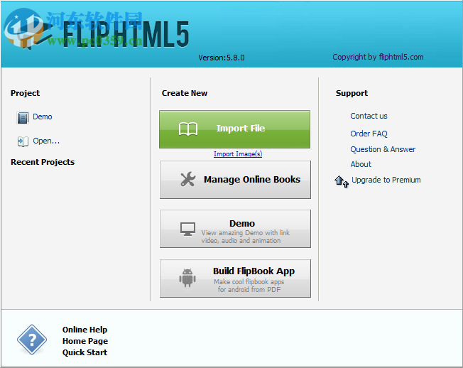 FlipHTML5(<a href=https://www.pc0359.cn/zt/dzszz/ target=_blank class=infotextkey>电子书制作</a>) 5.8.0 中文激活版