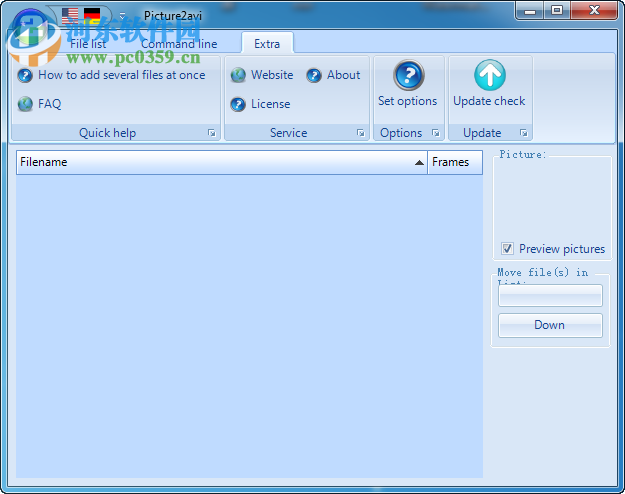 Picture2avi(图片转换为avi格式视频) 2.6.4 免费版