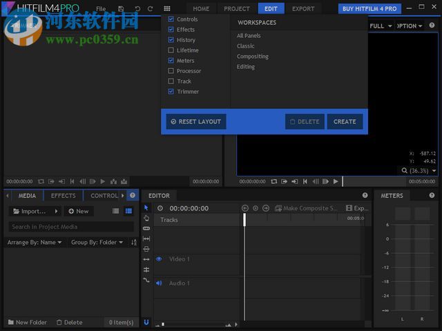 HitFilm 4 Por下载 4.0.4724 官方中文汉化版