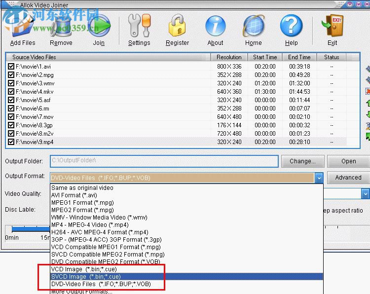 allok video joiner免费版 1.4.0108 中文版