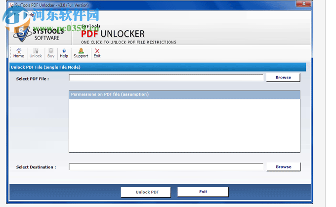 Free PDF Unlocker(PDF解锁软件) 1.0 免费版