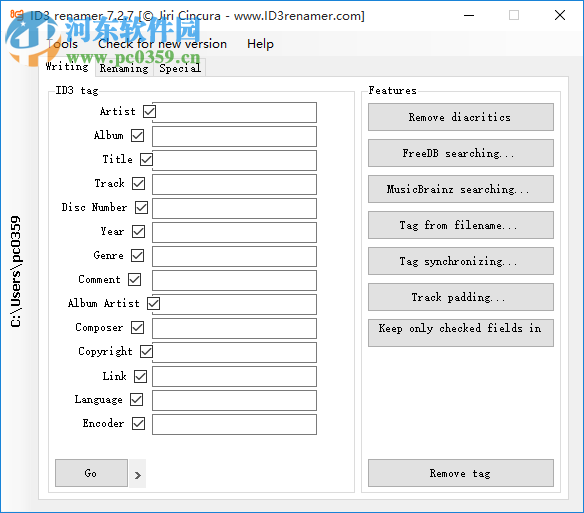 ID3 renamer(MP3文件更名) 7.2.7 绿色版