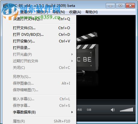 MPC-BE 64位(开源播放器)