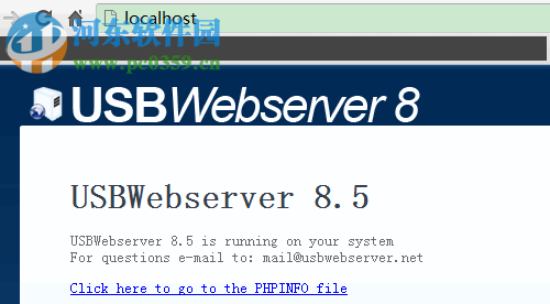 usbwebserver下载(快速架设网站环境工具)  附使用教程 8.6 中文绿色版