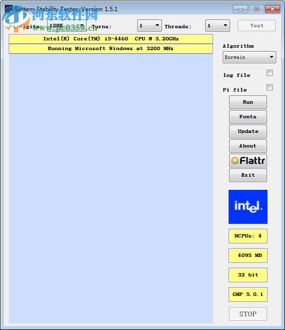 cpu性能测试软件(System Stability Tester) 1.5.1 免费版