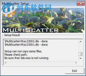 MultiScatter For Max2012 (场景渲染插件) 官方版
