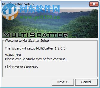 MultiScatter(3dsMax大型场景渲染插件) 2014 免费版