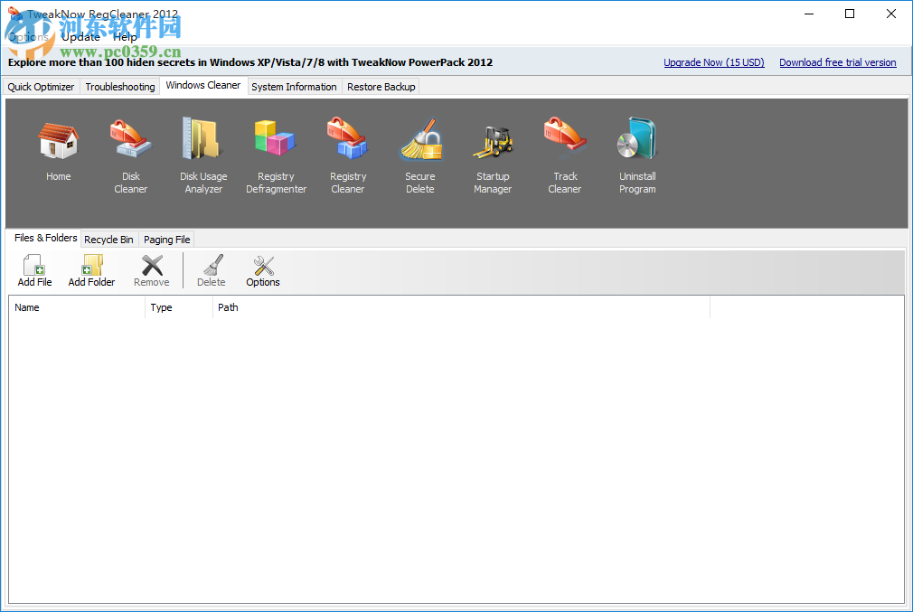 TweakNow RegCleaner Pro 7.2.6.0 绿色版