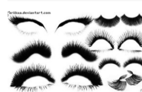 ps眼睫毛笔刷 10套 免费版