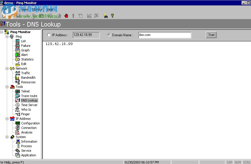 Ping Monitor下载(网速监视工具) 6.9 绿色免费版