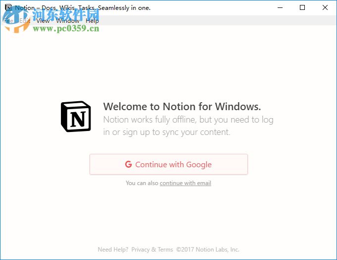 Notion<a href=https://www.pc0359.cn/zt/yunbiji/ target=_blank class=infotextkey>云笔记</a>软件