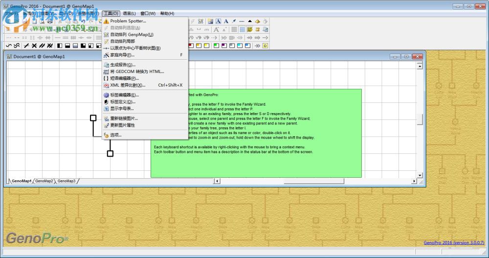 GenoPro2019(族谱制作软件) 下载 3.0.1.5 中文免费版