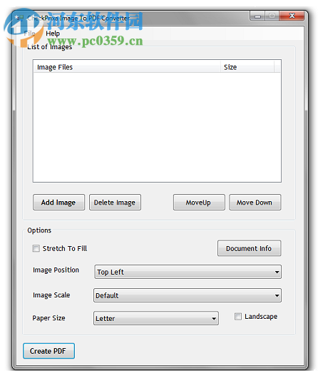 Image to PDF中文版下载(图片PDF转换器) 3.0 绿色版