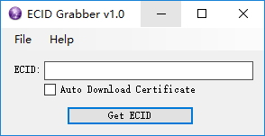 ECID Grabber(ECID查询软件) 1.0 免费版