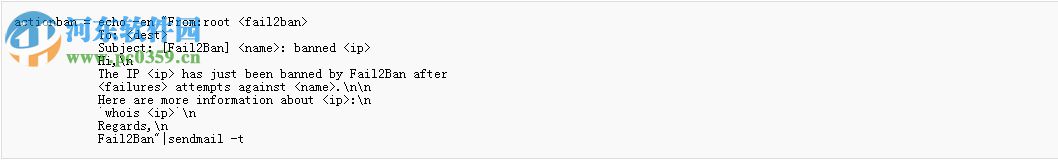 fail2ban(系统日志分析软件) 0.10 最新版