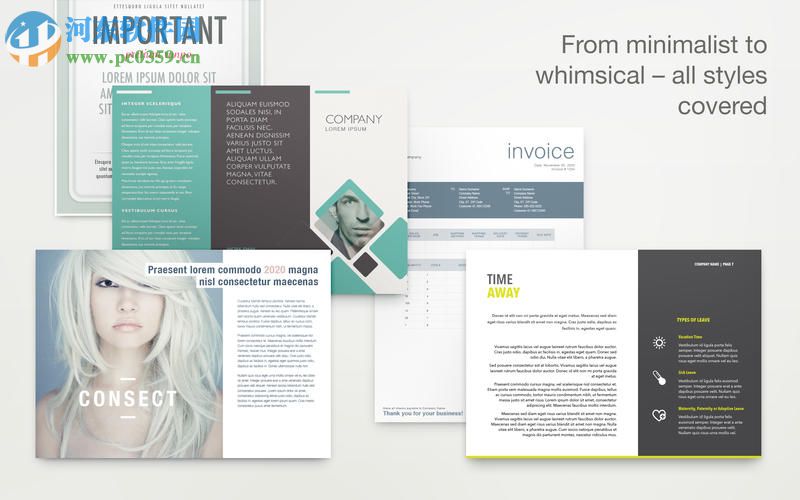 Business Templates Lab for Mac(Pages模板软件) 3.1.6