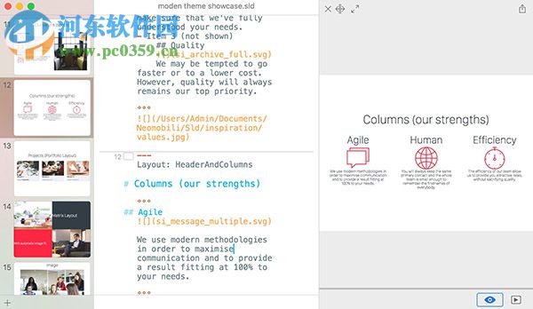 Slidium for Mac(Markdown编辑演示工具) 0.9.5