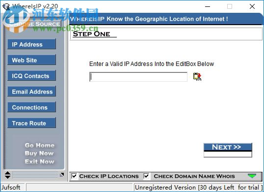 邮件IP追踪工具(WhereIsIP) 附使用教程 2.20 官方版