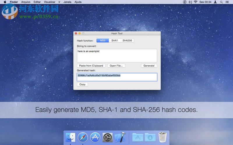 Hash Tool for Mac（哈希值计算工具） 1.0