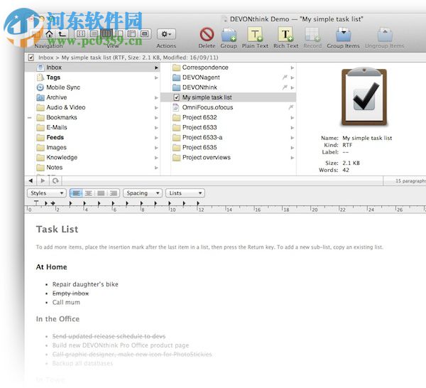 DEVONthink Pro for mac(文件管理软件) 2.9.11